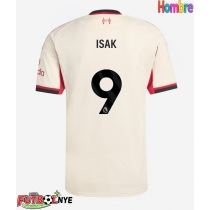 Camiseta Liverpool Alexander Isak #9 Visitante Equipación 2025-26 manga corta